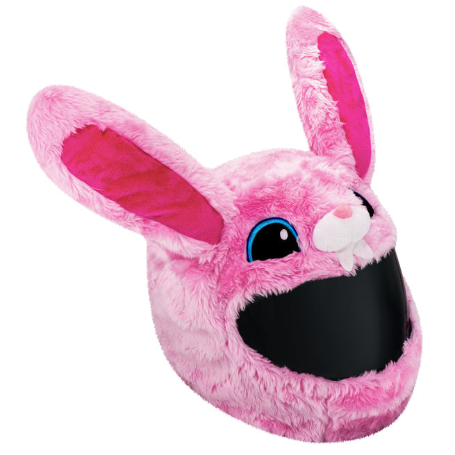 Pink Bunny Helmet Cover