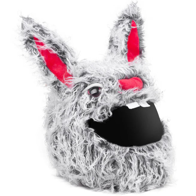 bunny helmet motorcycle Evil Bunny Helmet Cover – Talliss Cycles