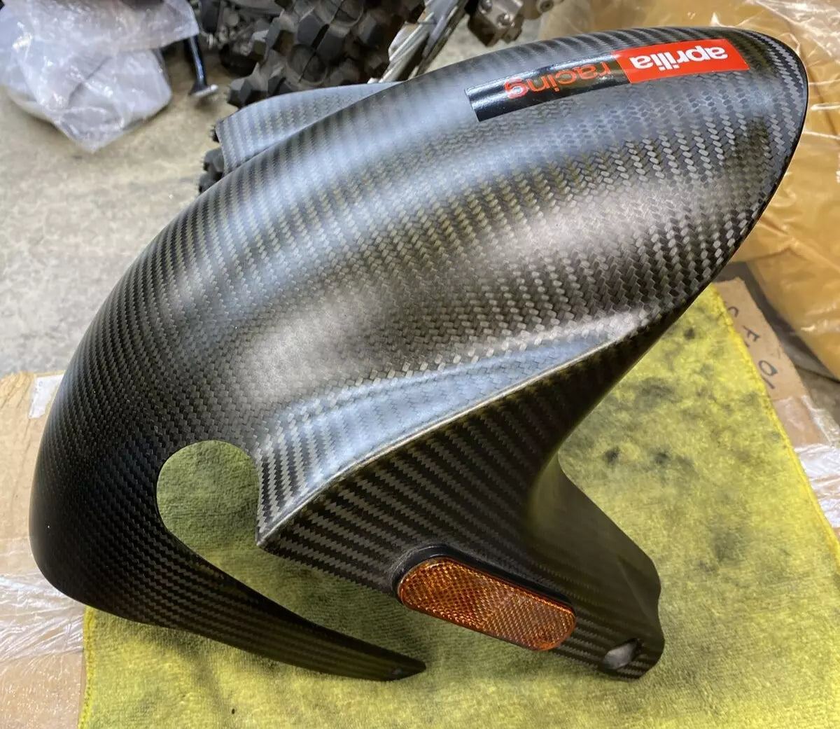 2010 Aprilia RSV4 Factory Front Carbon Fiber Fender